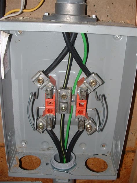 meter to breaker panel